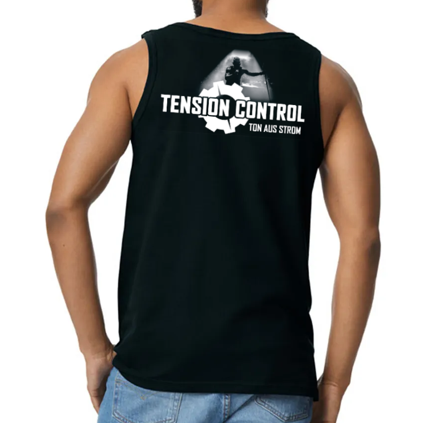 Tank Top Men Ton aus Strom