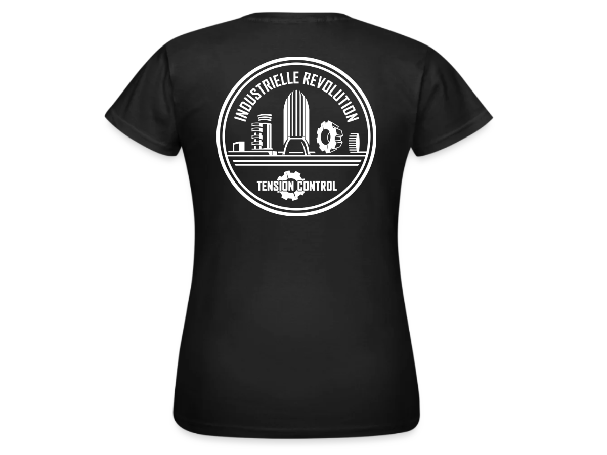 Girly Shirt Industrielle Revolution front and back print