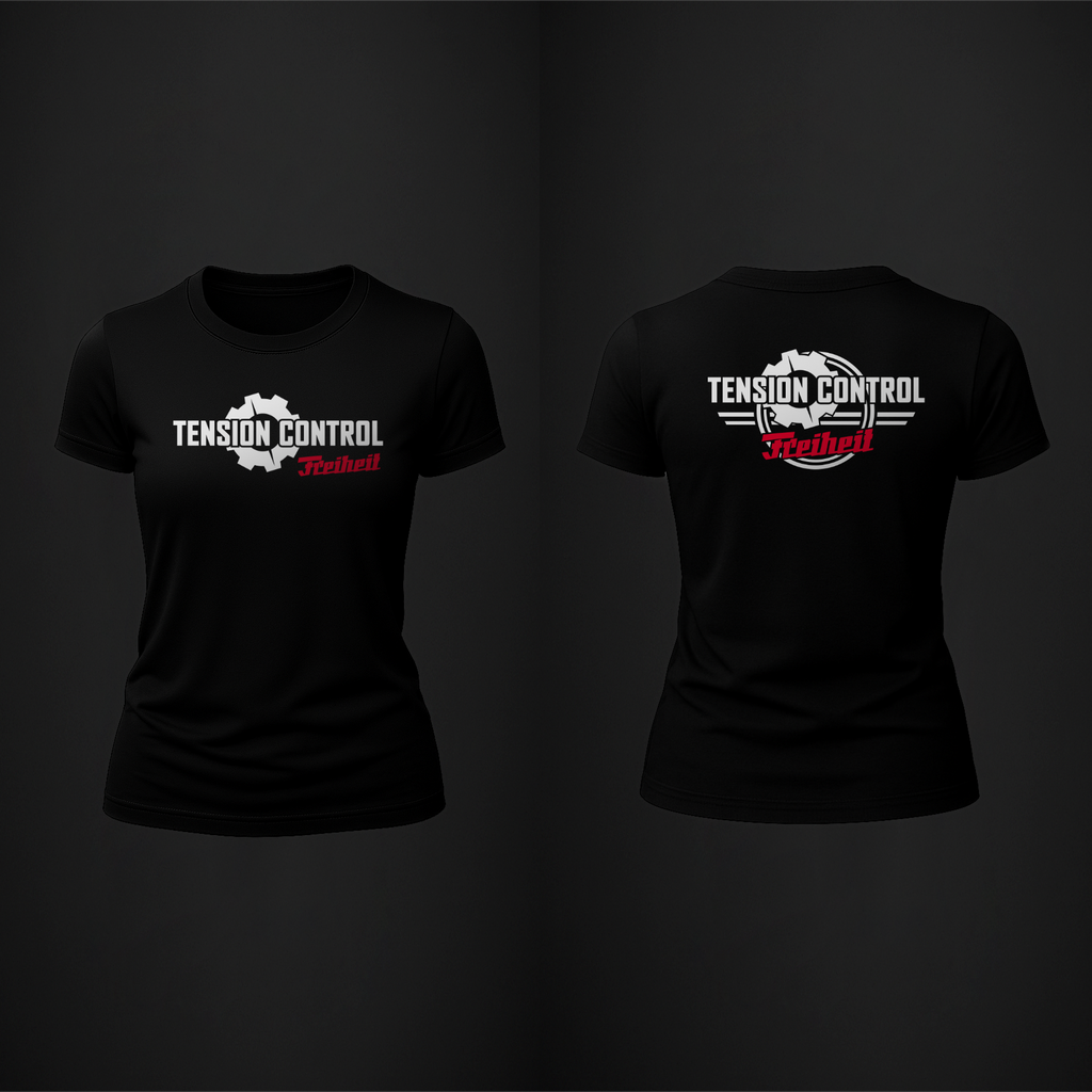 Girly Shirt Freiheit front and back print