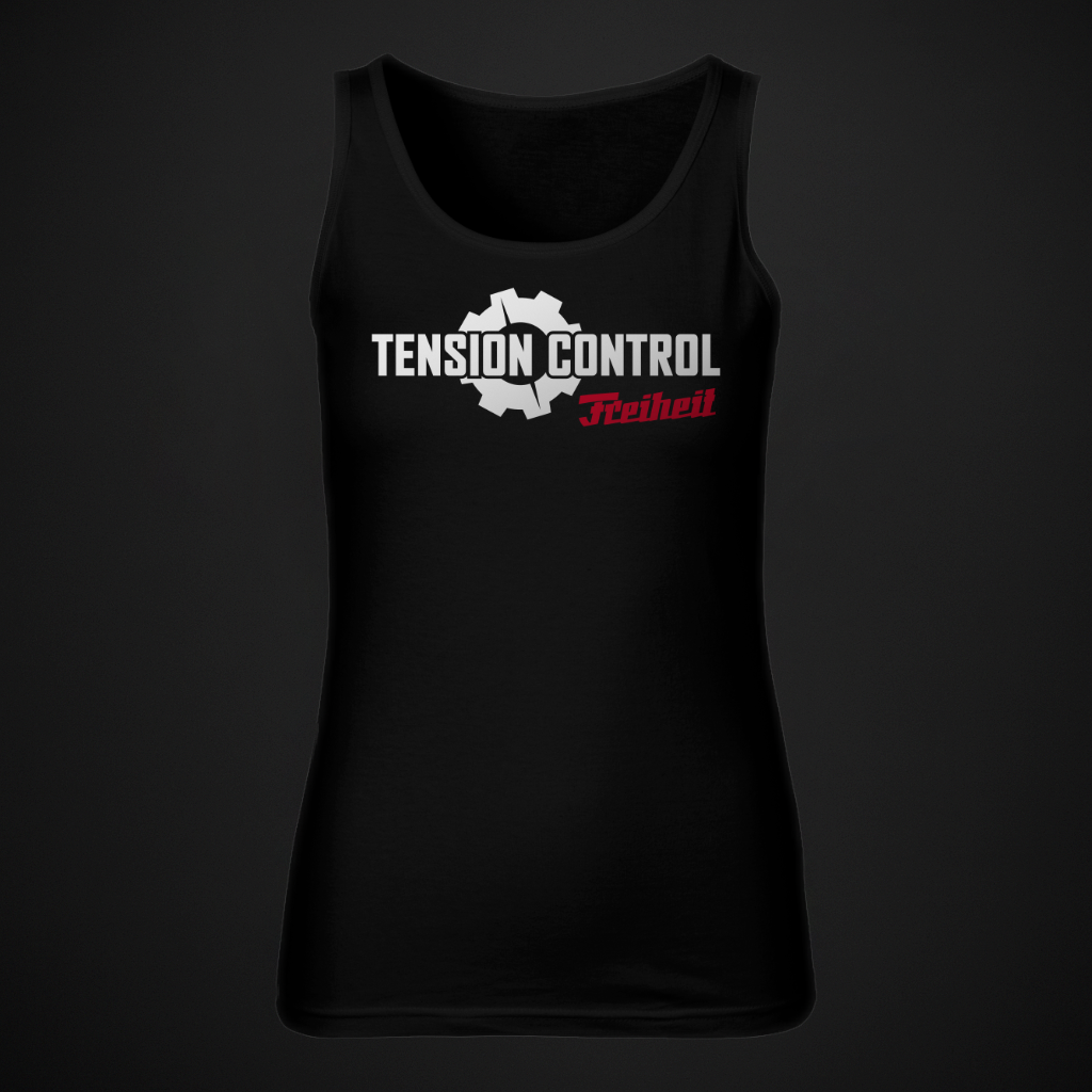 Girly Tank Top Freiheit front and back print