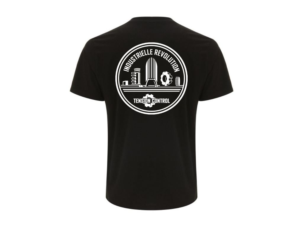 Shirt Men Industrielle Revolution front and back print