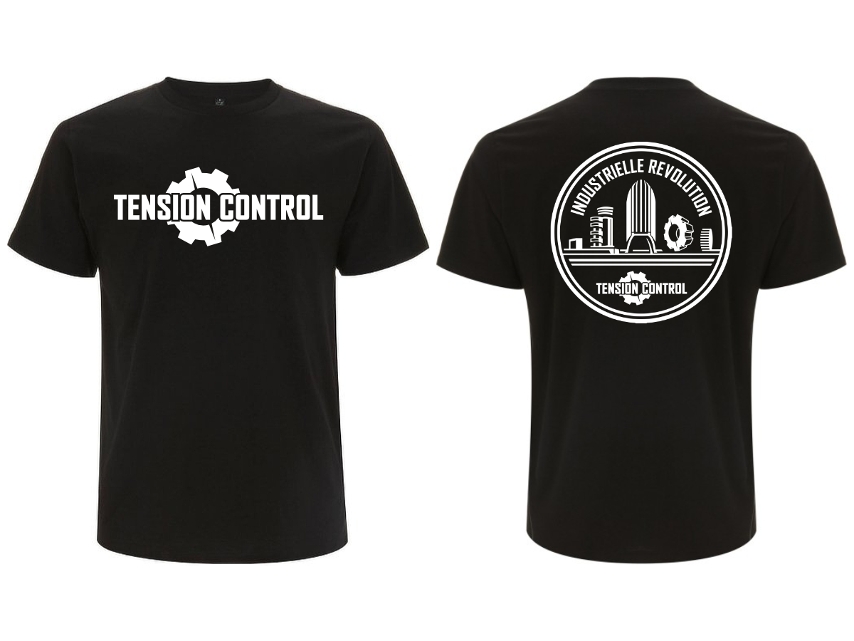 Shirt Men Industrielle Revolution front and back print