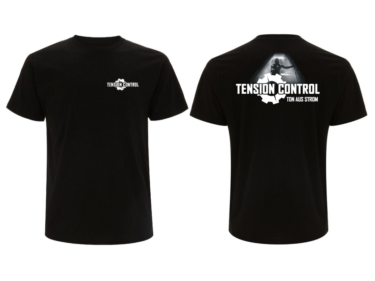 Shirt Men Ton Aus Strom front and back print